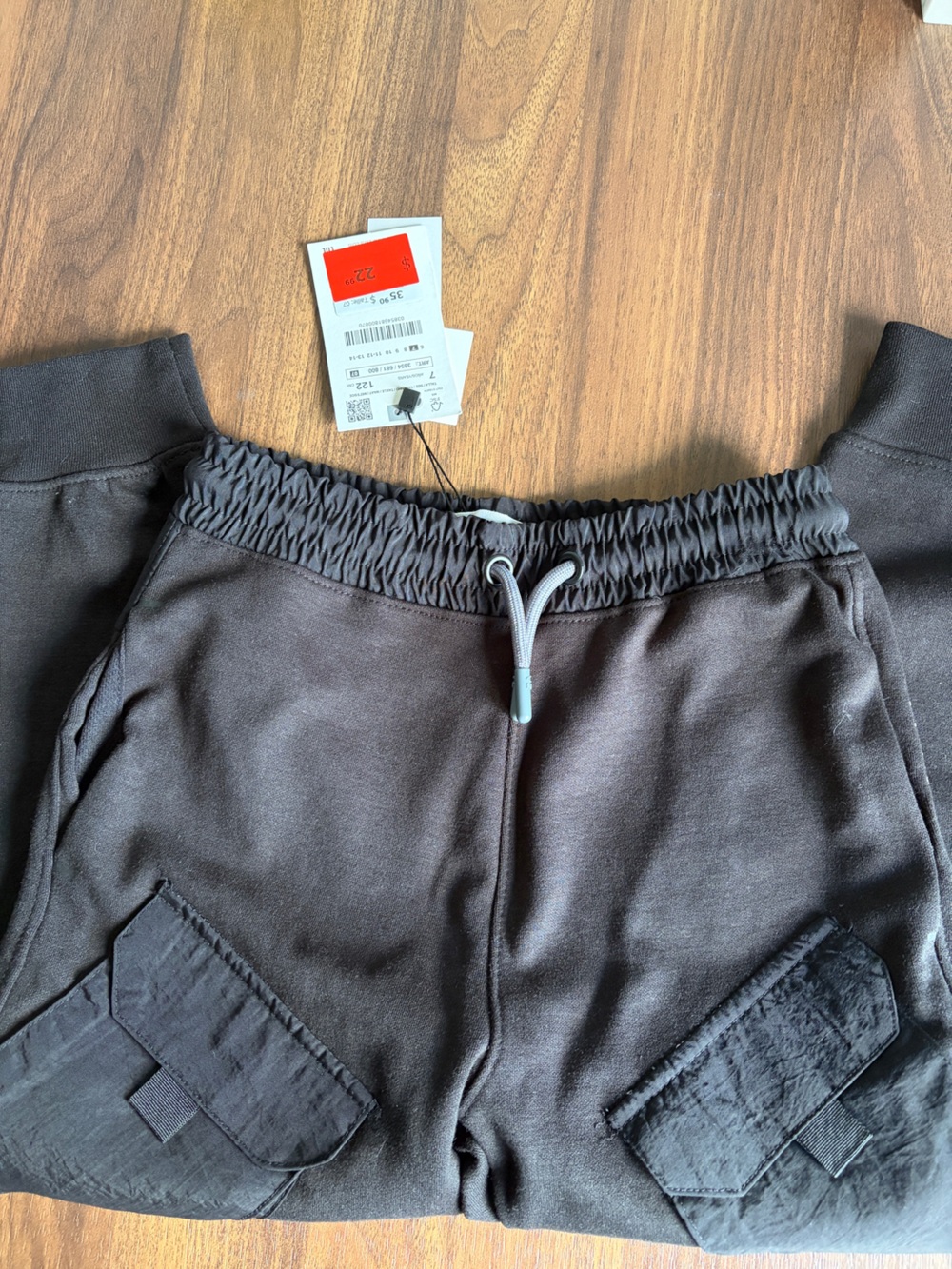 Zara - Boys Jogger Pants with Cargo Patch Pocket
